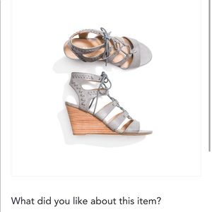 Stitch fix lace up heels